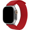 Nylonový remienok FIXED Nylon Sporty Strap pre Apple Watch Ultra 49mm, červený