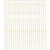 Reťaz MagicHome Vianoce Curtain, 160x LED teplá biela, 230V, 50 Hz, 8 funkcií, časovač, osvetlenie, L-1,5 + 2 m