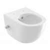 Ravak Chrome - Závesné WC s bidetovou spŕškou, RimOff, biela X01912