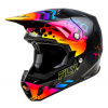 přilba FORMULA CC TEKTONIC, FLY RACING (černá/žlutá/růžová, vel. L)