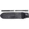 Puzdro na nôž Mikov Uton 362-OG-4 Black Leather vrátane príslušenstva (8590710000404)