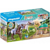 Playmobil Playmobil Kone z vodopádu 71356 3 kone: Morgan, Quarter Horse a Shagya Arabian