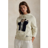 Sveter s prímesou ľanu Polo Ralph Lauren béžová farba, 211972802 S