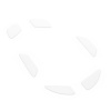 Glorious Model I G-Skates - 1 Set, White GLO-ACC-GSKATE-I