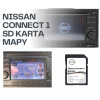 Mapa navigácie Nissan Connect 1 Europa v12 2023 na SD kartu