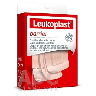 BSN Medical GmbH LEUKOPLAST BARRIER náplasť na rany, 3 veľkosti (inov.2020/2021) 1x20 ks