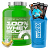 Proteínová výživa izolát bielkovín - WPI Scitec Nutrition prášok 2000 g banánová príchuť
