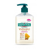 Mydlo Sanytol, tekuté, antibakteriálne, vyživujúce, mandľové mlieko, 250 ml