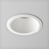 Astro - ELVA Astro - vstavané LED svietidlo - ø 108mm - biely kov