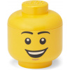 LEGO 40330802 LEGO mini úložná hlava STORAGE HEAD HAPPY BOY, 360 ml