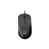 Natec laserová myš HAWK 2/Kancelárska/Laserová/2 400 DPI/Drôtové USB-A/Čierna NMY-2387
