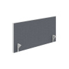 OFFICE PRO s.r.o. Paraván Akustik na hranu 120 cm + 2xSK - TPA H 1200 SK 2, antracit