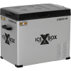 CrossTools ICEBOX 40 prenosná chladnička (autochladnička) En.trieda 2021: F (A - G) kompresor 230 V, 24 V, 12 V strieborná (matná), čierna 37 l; 68061