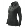 Malfini TRENDY ZIPPER 411 Mikina dámska XS, Tmavá bridlica