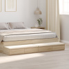 vidaXL Zásuvky pod posteľ Sonoma dub 180x36,5x16,5 cm z inžinierskeho dreva 866981