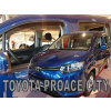 Deflektory na Toyota ProAce City od 2019 (+zadné)