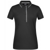 James&Nicholson Dámska polokošeľa JN727 Black XL