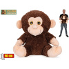 Plush Friends opica plyšová 50cm sediaca 0m+