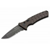 Vega Böker Plus 01BO425 Strike Tanto Coyote automatický nôž 8,5 cm, Stonewash, hnedá, oceľ, hliník