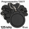 RFID kľúčenka 125kHz programovateľná EM4305 T5577