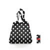 Reisenthel Mini Maxi Shopper Dots White - skladacia nákupná taška