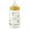 SUAVINEX | Dojčenská fľaša Dreams anatomická M silikón 270 ml - žľtá