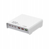 Výkonná Nabíjačka 120 W 6 portov USB A a C Ldnio Q605 biela Multiochrana 9S