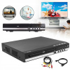 DVD PREHRÁVAČ K TELEVÍZORU, 1080P HDMI DVD PREHRÁVAČ S DIAĽKOVÝM OVLÁDANÍM, ČIERNY