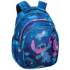 Školský batoh viackomorový Lilo a Stitch CoolPack modrý, ružový, viacfarebný 19 l