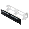 XtendLan Patch panel na zeď, 12 portů, CAT5E PPWM-12C5EU