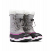 Sorel Childrens YOOT PAC NYLON WP Detská Obuv Farba: Chrome Grey, Black, Veľkosť: 28 1855212062