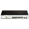 D-Link DGS-1210-08P sieťový prepínač L2 Gigabit Ethernet (10/100/1000) Podpora napájania cez Ethernet (PoE) Čierna (DGS-1210-08P)