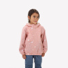 QUECHUA Detská nepremokavá turistická bunda MH500 2-6 r. ružová 4-5 r (103-112 cm)
