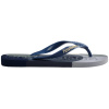 Havaianas Hav. Top Logomania Colors Ii Crysta Flip Flops Mens Indigo Blue 11/12