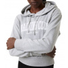Björn Borg Stockholm Crop Hoodie - light grey melange - Sivý