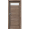 PORTA Doors SET Rámové dvere VERTE HOME C.1 so sklom, fólia Orech verona 2 + zárubeň PD-VER-C1_ORECHVERONA2