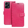 Kryt MEZZO Book Xiaomi Redmi Note 12 Pro 5G mandala magenta