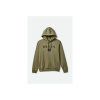 BRIXTON mikina - Peace Shield Hood Olive Surplus (OLVSP) veľkosť: M