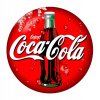 Kúpelňová predložka - Okrúhla podlaha Mat Imagen Clásica de Cola Ro (Kúpelňová predložka - Okrúhla podlaha Mat Imagen Clásica de Cola Ro)