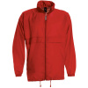 B&C Větrovka Sirocco, bez podšívky COT01080000404-red XL Červená