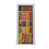 Fototapeta na dvere samolepiace farebné korenie 75x205