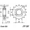 JT Sprockets JTF 297-16