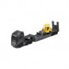 Maisto Sestavený kovový model Mini pracovní stroje - Sada velkého tahače Scania 770S, Volvo L25H Wheel Loader with Bucket