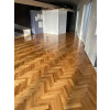 Dabex Dubová vrstvená parketa-vzor rybia kosť 11x70x350 Prime triedenie, prírodný olej, ostrá hrana