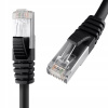 Patchcord Spacetronik S/FTP RJ45 / RJ45 3 m čierny