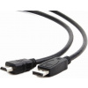 Gembird kabel DisplayPort na HDMI, M/M, 3m CC-DP-HDMI-3M