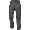 CRV CRAMBE / Maskáčové nohavice - zelená camouflage L