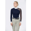 Tričko dámske pretekové Fleur de lys Rosemary Navy s dlhým rukávom Veľkosť: XS