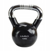 HMS KTC KETTLEBELL S CHROMOVANÝM ÚCHOPEM 12 KG