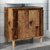 Skříňka pod umyvadlo old wood 58 x 33 x 60 cm kompozitní dřevo Hnědá 857114